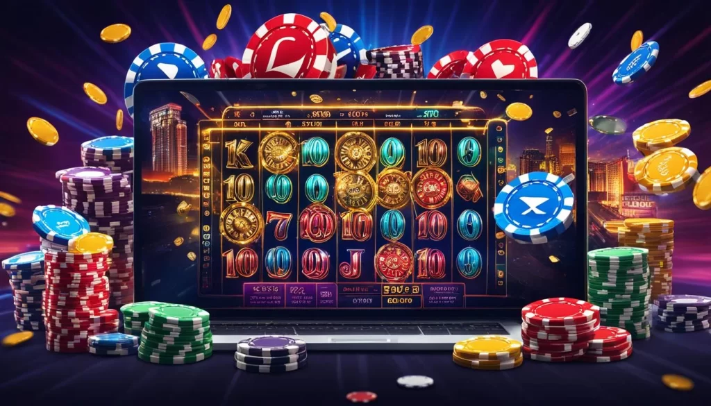 Biểu đồ giải thích cơ chế nổ hũ slot game và các yếu tố liên quan